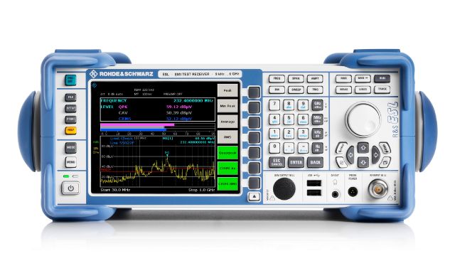 R&S羅德與施瓦茨 ESL6 EMI電磁干擾測量接收機，頻率 9 kHz to 6 GHz