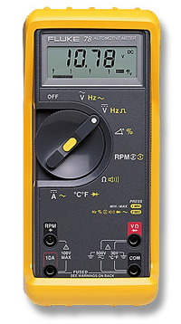 Fluke 78 數(shù)字萬(wàn)用表(汽車(chē)故障測(cè)量萬(wàn)用表)