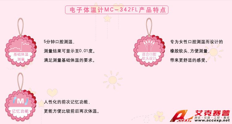 測(cè)量基礎(chǔ)體溫更方便、舒適，把握受孕最佳時(shí)期