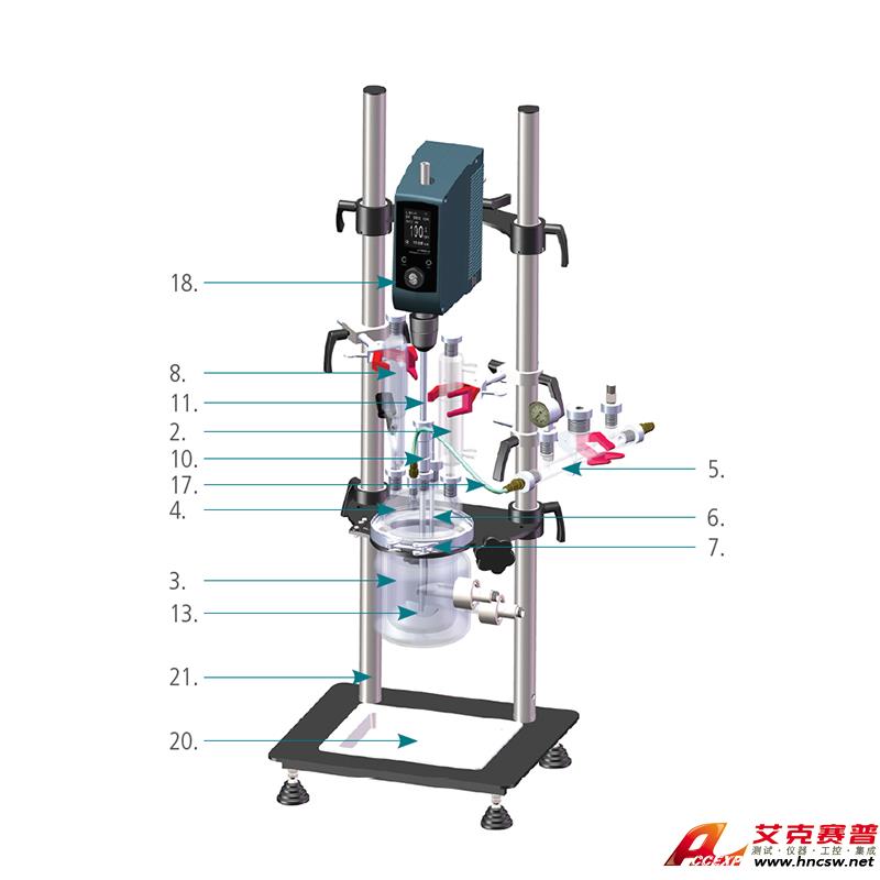 JULABO優(yōu)萊博 500ml壓力反應(yīng)釜， JRS-6438-240