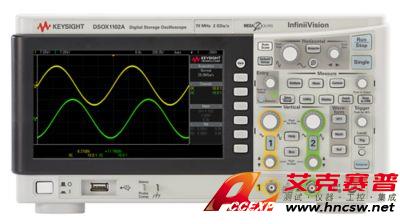 keysight是德 DSOX1102A 示波器：70/100 MHz，2 個(gè)模擬通道