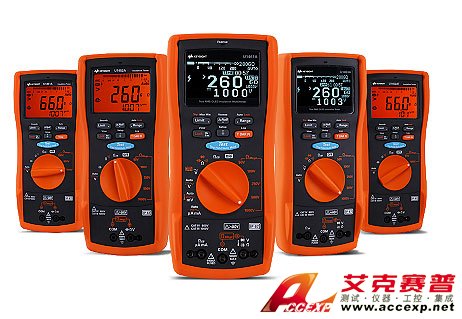 keysight是德 U1461A 絕緣數字萬用表，OLED 顯示屏，50V 至 1kV